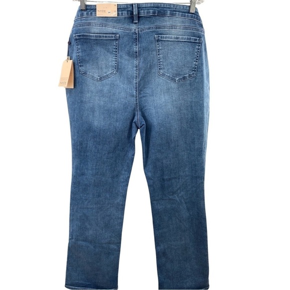 NYDJ Barbara Bootcut High Waisted Jeans Clean Horizon Size 18 NEW - Picture 7 of 15